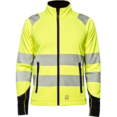 Fleecejacka Hi-Viz Klass 2/3 Gul Strl. XXXL