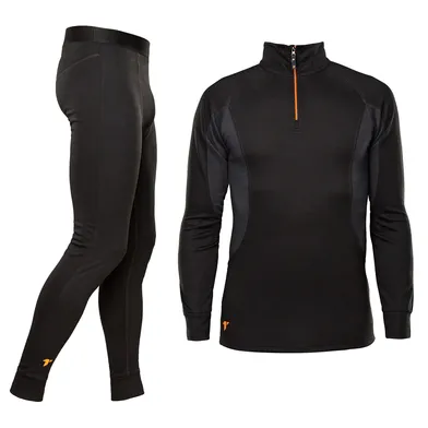 Underställ Classic - Byxa och Tröja Svart Strl. XXL