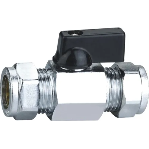 Sanitetskulventil klämring 15 mm